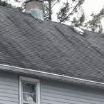 dirty black streaks on roof shingles
